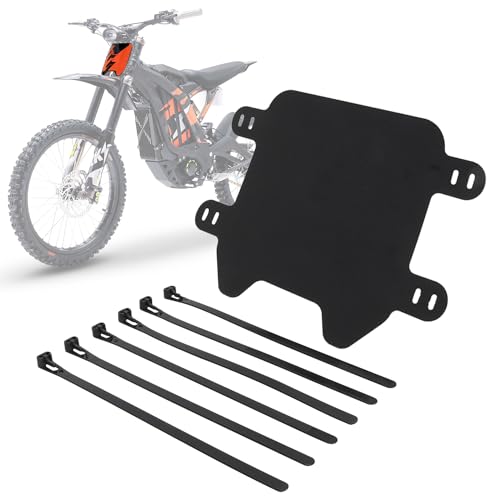 Image of Number Plate for Yozma IN10 Surron LBX Talaria Sting MX3 /R MX4 MX5 Talaria XXX E-Ride Pro SR S SS 2.0 3.0 MX650 /350,Front License Plate Compatible Fit for Ridstar Q20 Tutti Soleil 01