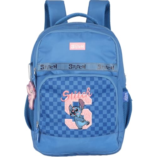 Mochila, Luxcel, Stitch, Azul, G