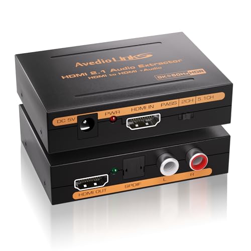 8K HDMI音声分離器 HDMI - HDMI+光学Toslink Amazon | ENBUER 8K HDMI音声分離器 HDMI - HDMI+光学Toslink