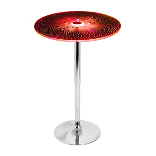 Lumisource Spyra Led Light-Up Bar Table #TOP3