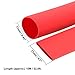 uxcell Heat Shrink Tubing 11mm Dia 17mm Flat Width 10m 2:1 Heat Shrink Tube Wire Wrap Red