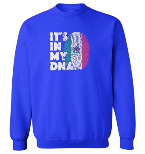 Haase Unlimited It's In My DNA Mexican Finger Print Toddler Fleece Crewneck Sweater