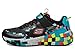 Skechers MEGA-Craft 3.0 Sneaker, Black/Multi, 12.5 US Unisex Little Kid