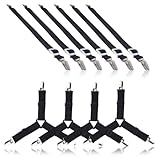 Matériau durable : la combinaison de la ceinture textile et du clip métallique est solide et résistante à l'usure, n'est pas facilement endommagée par une utilisation répétée et maintient l'effet de fixation pendant une longue période, améliorant l'expérience d'utilisation des produits de literie.