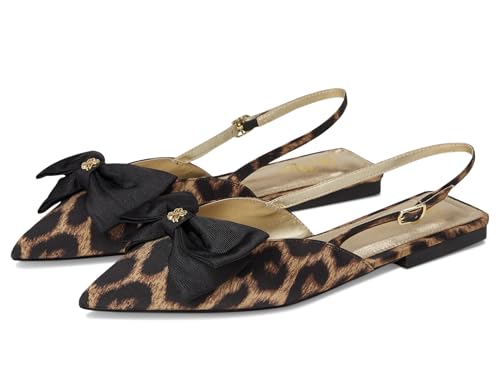 Lilly Pulitzer Women's Brit Leopard Bow Slingback Sandal