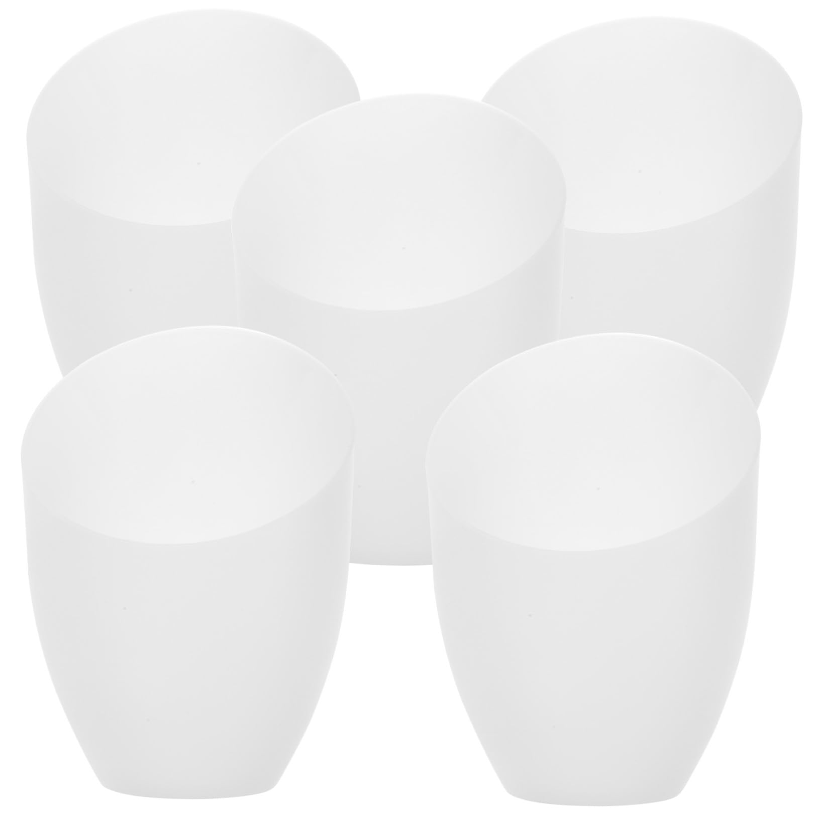Abat-jour de Lampe en Pe Blanc Lot de 5, Design Cheval