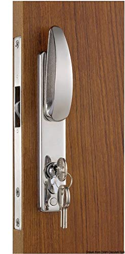 Serrure pour portes coulissantes OSCULATI poignée Smart en finition haut de gamme pour yacht