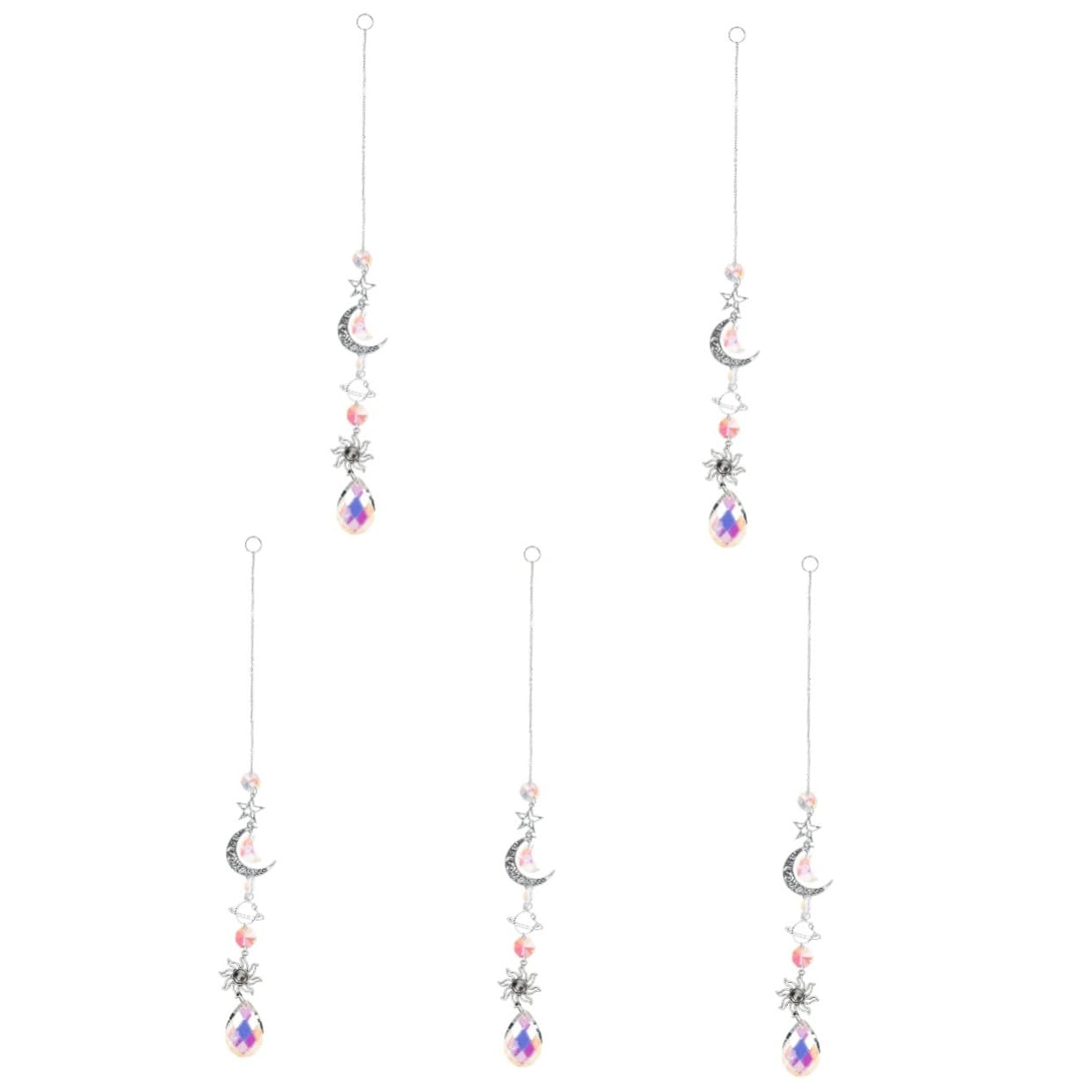 Verre pour fenêtre et balcon YARNOW suspension cristal attrape-soleil jardin