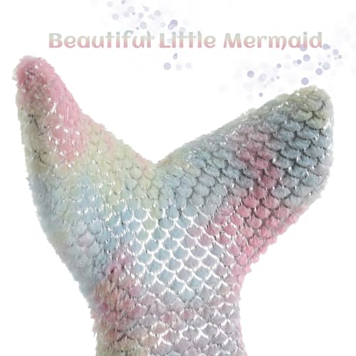 Guyou-Fuzzy-Cute-Kids-Desk-Chair-Mermaid-Back-Chair-Colorful-Adjustable-Study-Chair-Swivel-Rolling-Chair-for-Teen-Girls-BoysBedroomChildren-GiftLight-Colorful Guyou Fuzzy Cute Kids Desk Chair Mermaid Back Chair Colorful Adjustable Study Chair Swivel Rolling Chair for Teen Girls BoysBedroomChildren GiftLight Colorful