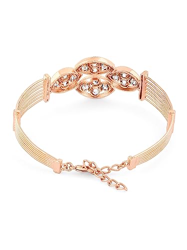 Sparkling CZ Brass Bangle Kada Bracelet