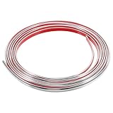 Selbstklebende Flexible D-form Zierleiste aus PVC für Wand Boden