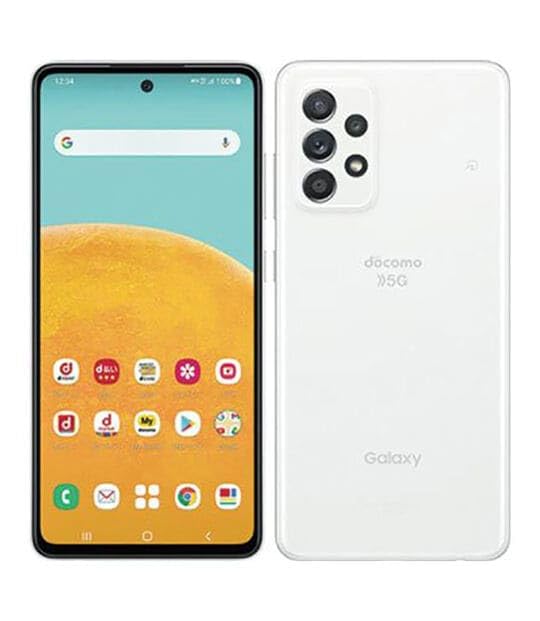 Amazon | 【整備済み品】Galaxy A52 5G SC-53B 128GB オーサムホワイト