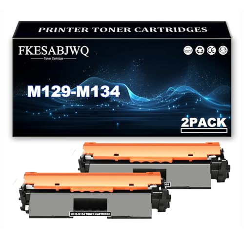 Cartuchos Tóner Compatibles para HP M132a M132fw M132nw M132fn M129-M132 M133-M134 Impresoras, M129-M134 Cartucho Tóner Repuesto | Alto Rendimiento | 1600 Páginas,Black-2 Pack