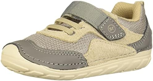 Stride Rite baby boys Sm Rhett Athletic Sneaker, Tan, 4 Toddler US