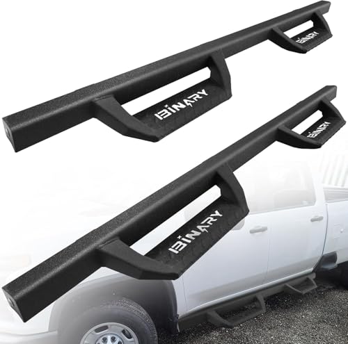Estribos laterales acero carbono Nissan Titan 2004-2025 miniatura 1