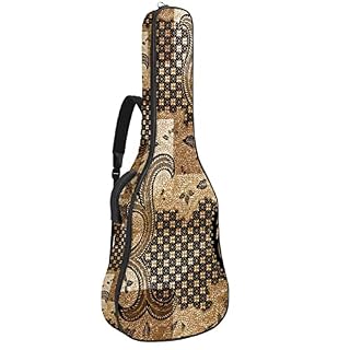Housse de transport étanche pour guitare avec bandoulière réglable Motif graphique, Multicolore 04, 42.9×16.9×4.7 in… - Les Beatles, Paul McCartney, John Lennon, RIngo Starr, George Harrison