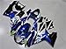 Fairing Blue Black Fit for Suzuki 2011-2024 GSXR 600 750 Injection ABS Plastics Aftermarket Bodywork Kit Set 2012 2013 2014 2015 2016 2017 2018 2019 GSX-R 600/750 YTL041