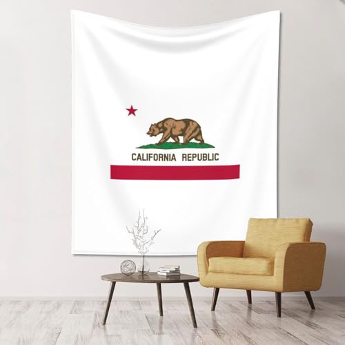 Tapisserie drapeau Californie pour créer une ambiance d'évasion dans votre studio