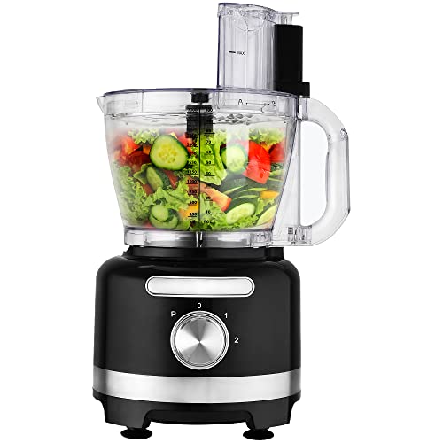 Venga-Procesador-de-Alimentos-8-en-1-Bol-de-3-L-Batidora-de-175-L-2-Velocidades-Ajuste-de-Pulsos-1000-W-NegroPlateado-VG-HA-3001 Venga-Procesador-de-Alimentos-8-en-1-Bol-de-3-L-Batidora-de-175-L-2-Velocidades-Ajuste-de-Pulsos-1000-W-NegroPlateado-VG-HA-3001