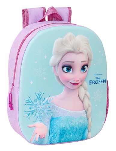 safta FROZEN 3D - Sac à dos d'école, avec design 3D,...