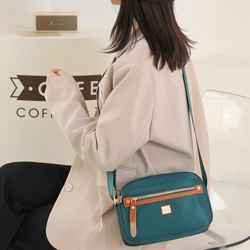 Women’s Lightweight Nylon Crossbody Bag, Water-Resistant & Multi-Pocket for Travel, Work & Everyday Essentials3