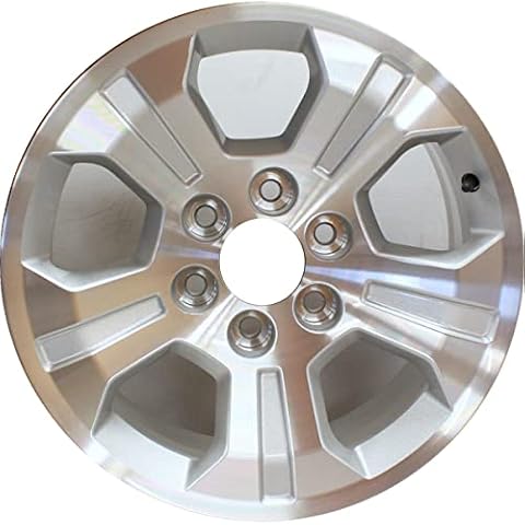 Factory Wheel Replacement New 18x8.5" 18 Inch Premium Aluminum Alloy Wheel Rim for Chevrolet Chevy Silverado 1500 Year 2014-2018 | ALY05647U10N | Direct Fit - OE Stock Specs Cover