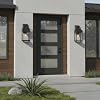 Artcraft Lighting AC8230BK Transitional One Light Outdoor Wall Mount from Fulton Collection in Black Finish, 8.00 inches #1