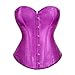 Corset Tops for Women, 2024 Sexy Satin Strapless Overbust Corset Floral Slimming Bustier Palace Jacquard Body Shaper
