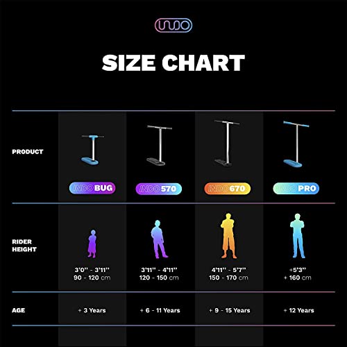 The Indo 670 Trick Scooter - Trampoline Scooter - Practice Pro Scooter Tricks - Indoor Outdoor Tramp Scooter - Perfect… - Afbeelding 7