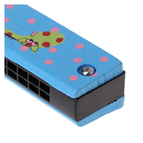 Lblx 16-gaats Schattig Mondharmonica Blaasinstrument Voor Beginners Muziek Educatief Speelgoed Houten Mondharmonica… - Image 8