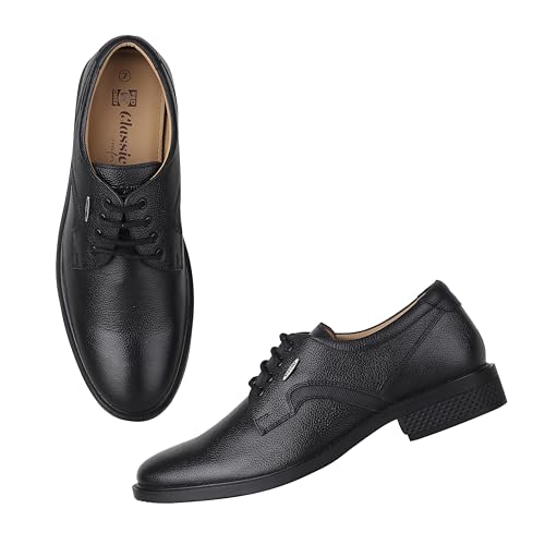 Image of Red Chief Genuine Leather Formal Derby Shoes for Men | Lace-Up Shoes for Men | RCN2282