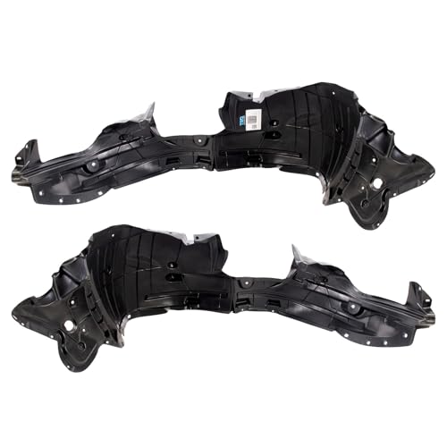 Image of TRQ Front Inner Fender Liner Set Compatible with 2014-2020 Nissan Rogue NI1248135 NI1248158 NI1249135 NI1249158