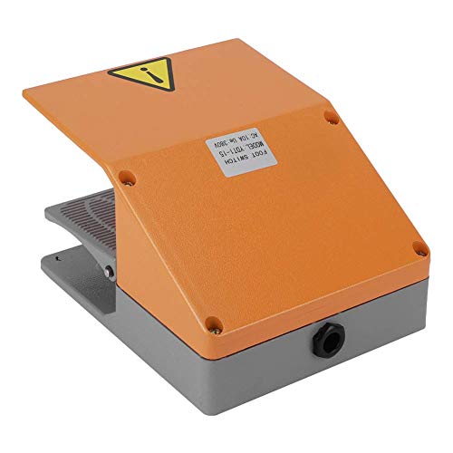 Dual Foot Switch, Pedal Switch Foot Pedal Switch, For Lathes Industrial Equipment Pillar Drills Punching Machines #TOP4
