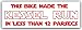 Platinum Place 1 x Adesivo "This Bike Made the Kessel Run 12 Parsecs-Red su White Sticker, Segnale, Star Wars, Falcon, Marche, Moto, Moto, Motore