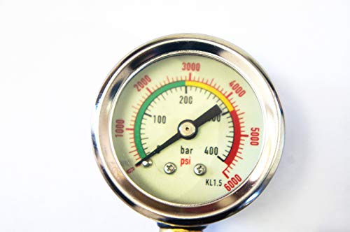 Outdoor Guy Paintball Pcp Fill Station 300Bar/4500Psi Stainless Steel Din Filling Charging Adaptor #TOP2