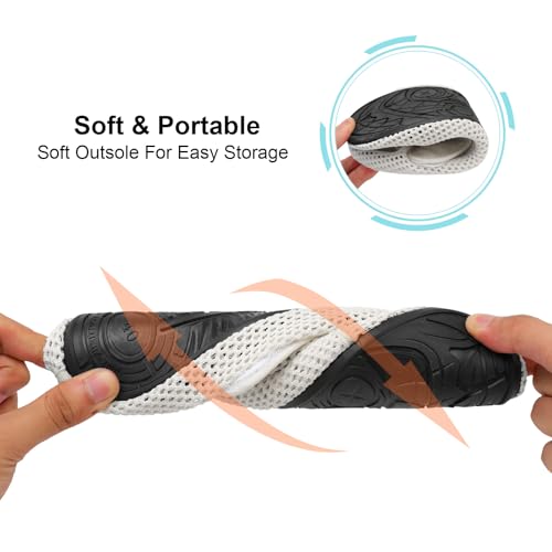 Image of Spesoul Womens Mens Water Shoes Quick Dry Beach Swim Shoes Barefoot Aqua Socks Outdoor Sand Socks for Pool River Diving