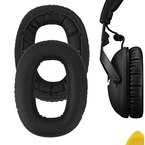 Geekria Replacement Ear Pads for Marshall Monitor II ANC Headphones Ear Cushions, Repair Parts (Black)