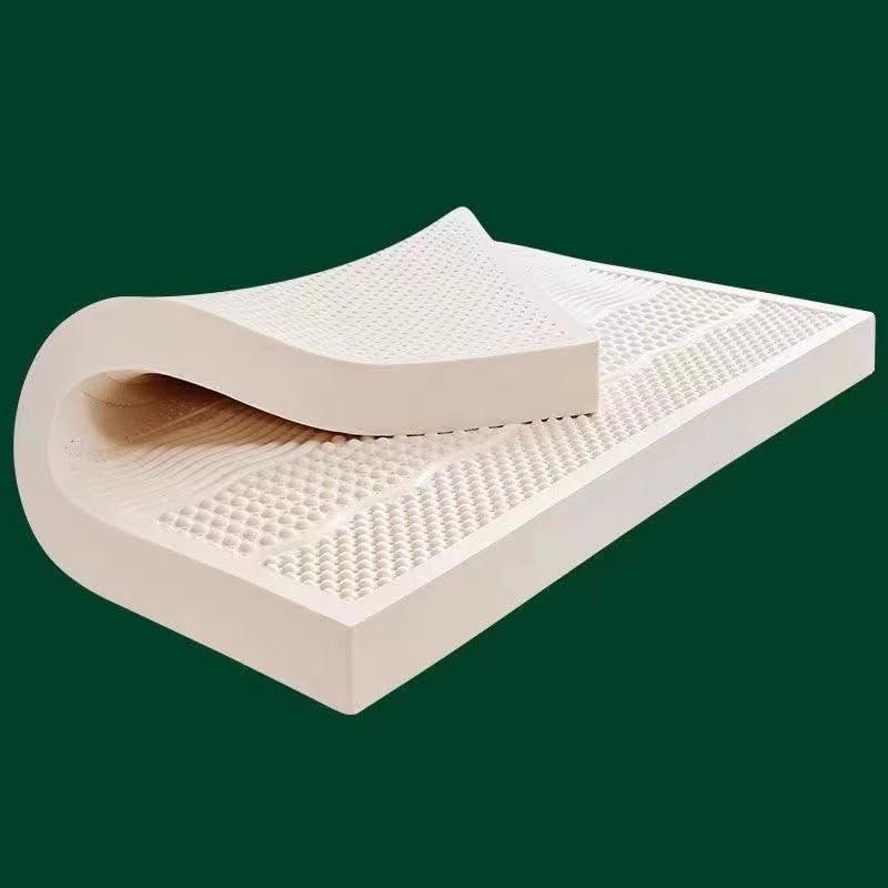 Materasso ipoallergenico in lattice naturale – raffreddamento 10 cm di spessore con supporto PC, dimensioni 100 x 190 cm, perfetto per chi soffre di allergie e sonno confortevole