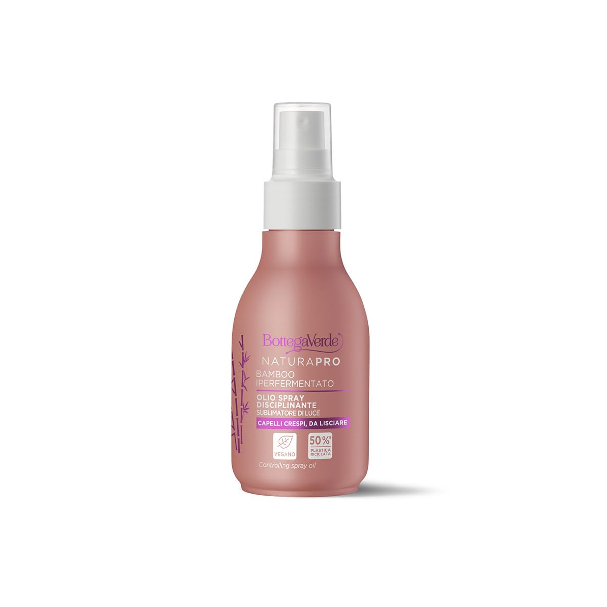 Bottega VerdeHyperfermented Bamboo - Disciplining Spray Oil - Light Sublimator (100ml) - Frizzy Hair for Straightening