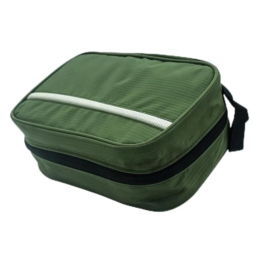 Trousse de toilette voyage grande capacité homme suspendue vert élégant