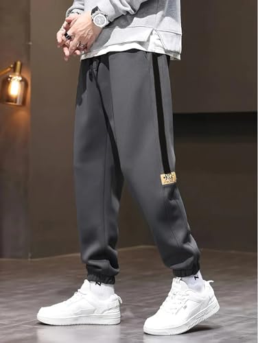 Image of Lymio Track Pant for Men || Regular Fit || Track Pants || Lycra Full Elastic Jogger Track Pant (Available in Combo Packs) (TP-36-38)