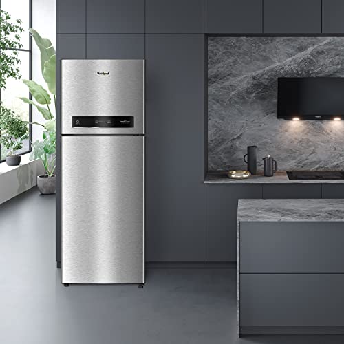 Image of Whirlpool 265 L 3 Star IntelliFresh Inverter Frost-Free Double Door Refrigerator (IF INV CNV 278 3S, German Steel, Convertible)