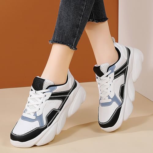 Zapatos de trabajo de mujer negros: calzado ligero de primavera verano para caminar 2