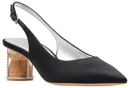 kate spade new york Women's Soiree Slingback Pump, Black, 62
