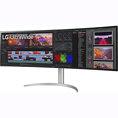 Image of LG 49WQ95C-W 49 inch 32:9 UltraWide Dual QHD Nano IPS Curved Monitor (Renewed)