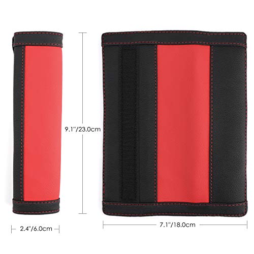 Seg Direct Black And Red Seat Belt Pads Pack Of 2 #TOP5