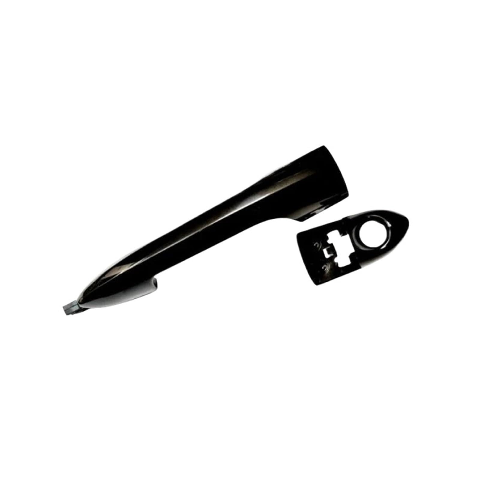 EVEKHAHHRB Exterior Door Handle 1PCS for Alfa for Romeo for Giulietta 2010-2016 for Mito 2008-2018 Outer Door Handle Exterior Door Handle Outer Door Handle(Black Left)