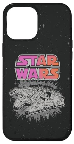 Coque iPhone 12 Pro Max Star Wars Millennium Falcon finition premium