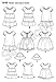 Simplicity 1449 Easy to Sew Toddler Girl's Dress and Hat Sewing Patterns, Sizes 2-4