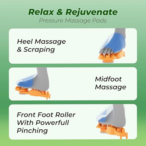 Image of Durafit91 Electric Foot Massager for Pain Relief, Feet Massager with Hand Simulation Massage, Air Compression, Shiatsu, Deep Kneading, Blood Circulation, Relaxation & Stress Relief, Portable Massager